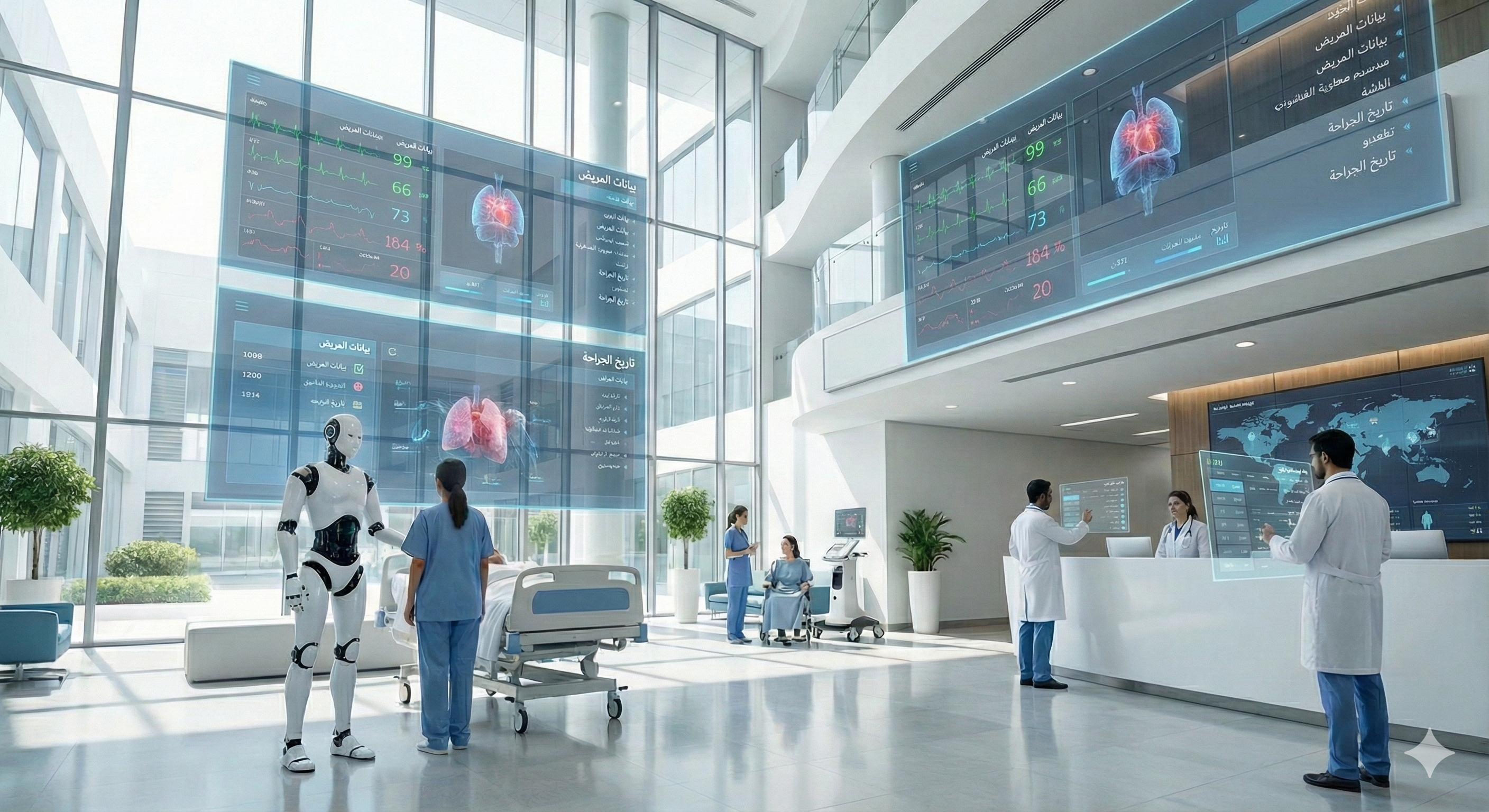 نظام المستشفى الذكي